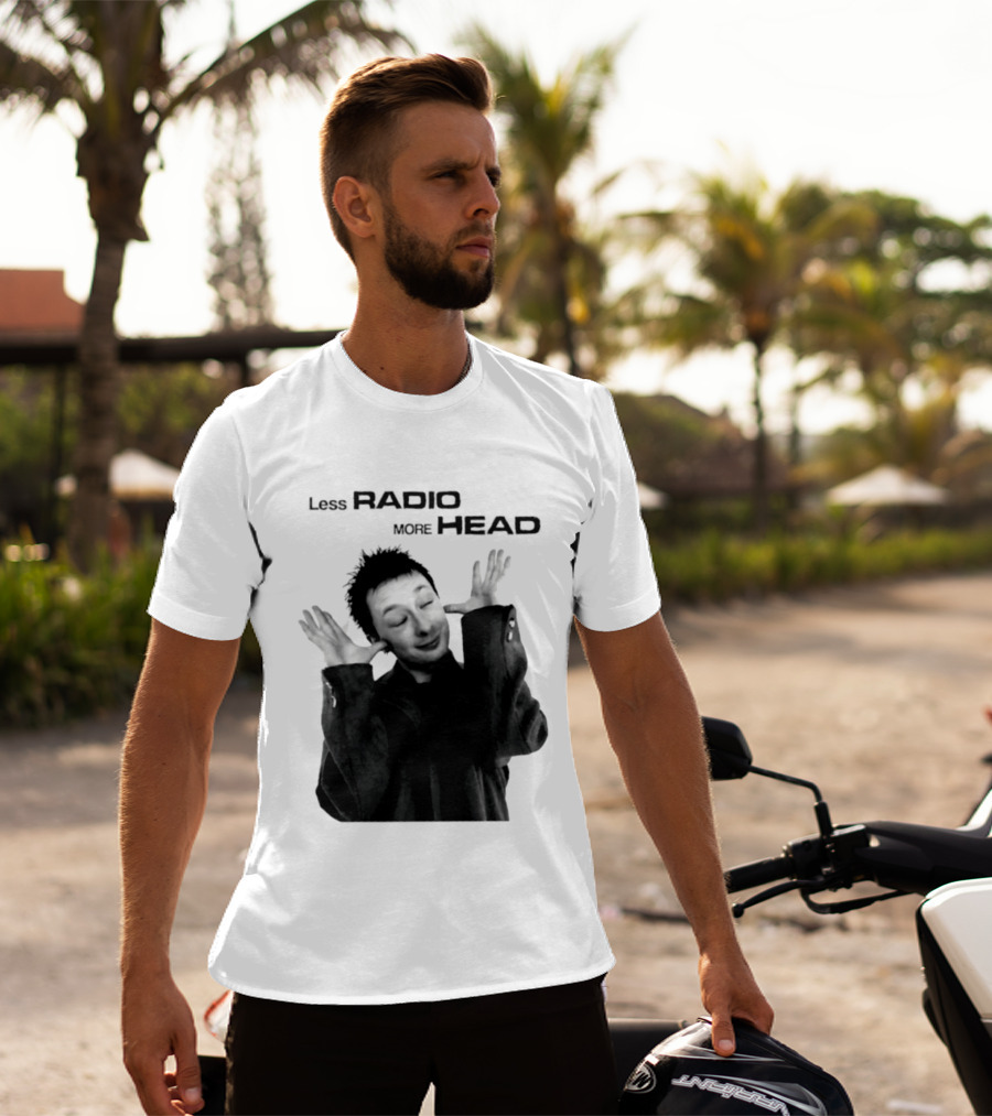 Thom Yorke Less Radio More Head Radiohead T-Shirt