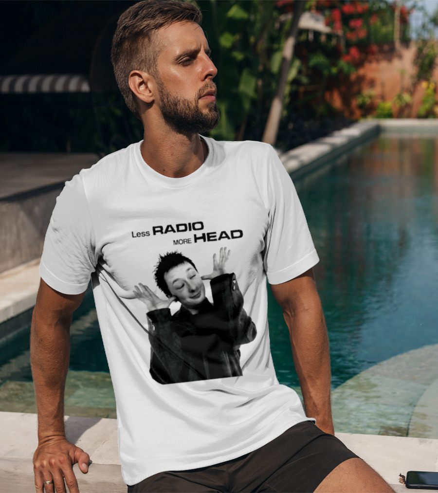 Thom Yorke Less Radio More Head Radiohead T-Shirt