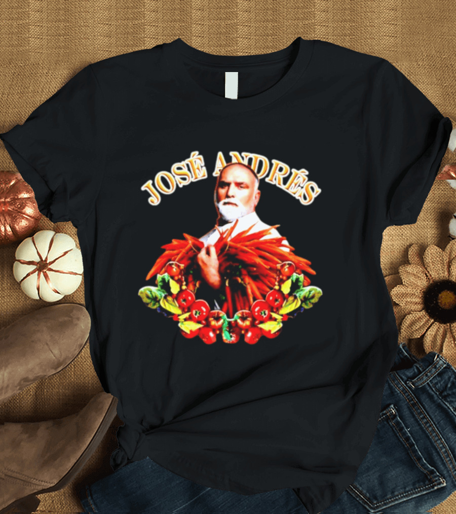 José Andrés Chef Culinary Creativity And Food Philanthropy T-Shirt