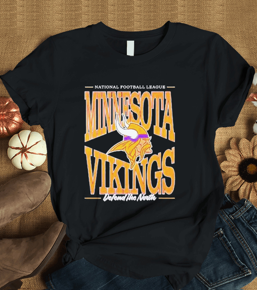 National Football League Minnesota Vikings Defend The North T-Shirt