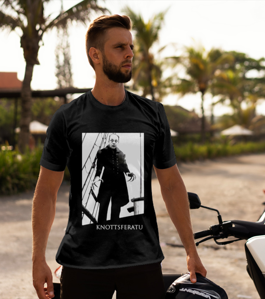 Don Knotts Knottsferatu Nosferatu Horror Comedy Mashup T-Shirt