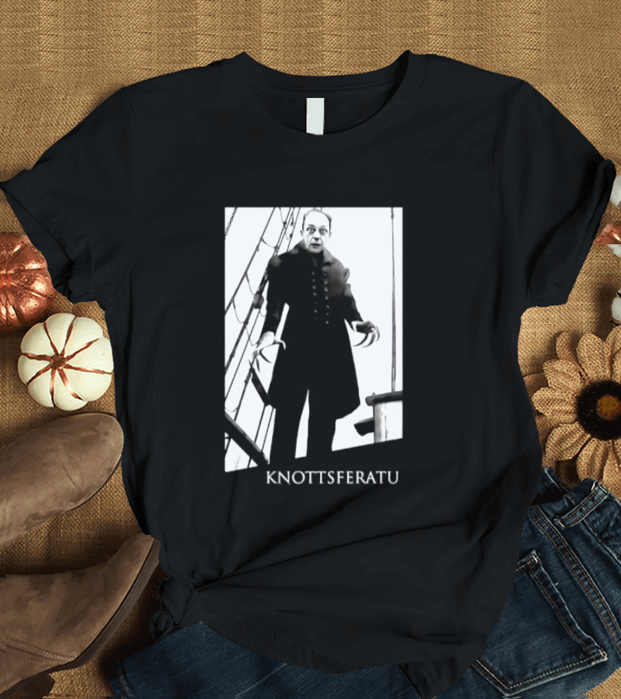 Don Knotts Knottsferatu Nosferatu Horror Comedy Mashup T-Shirt