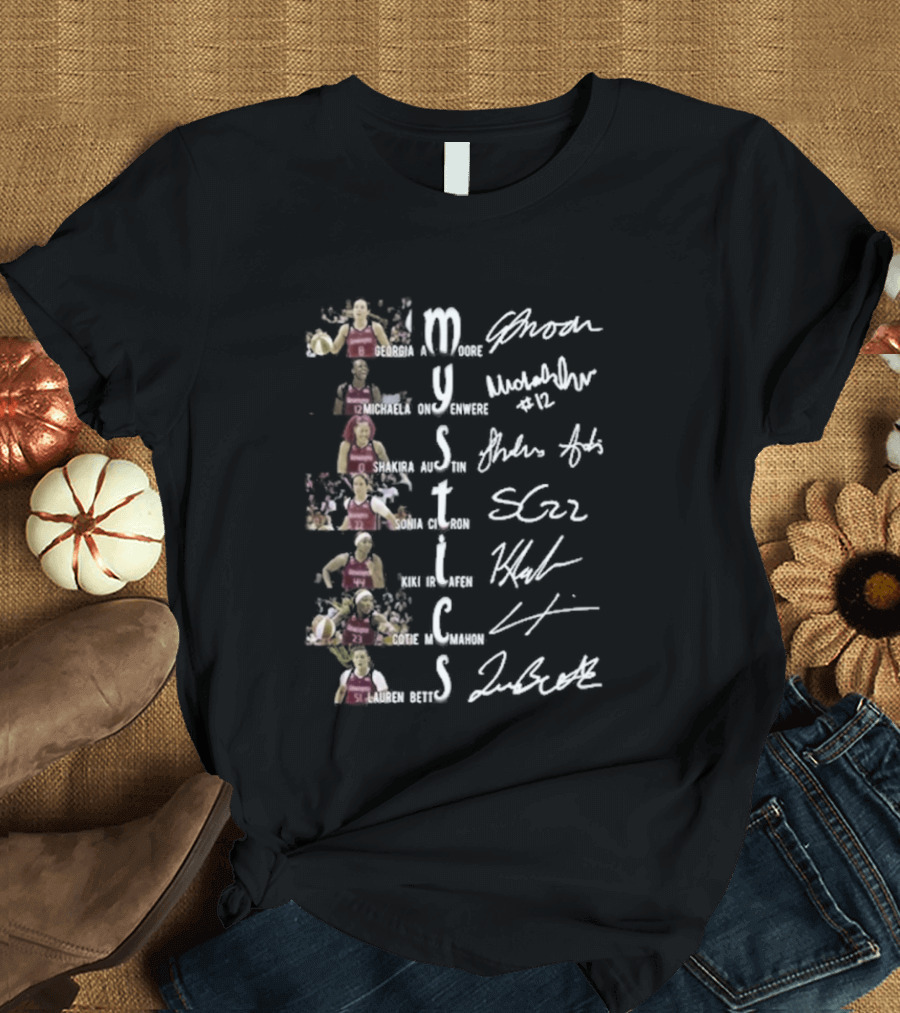 Washington Mystics Player Season 2026 Basketball Team Spirit T-Shirt