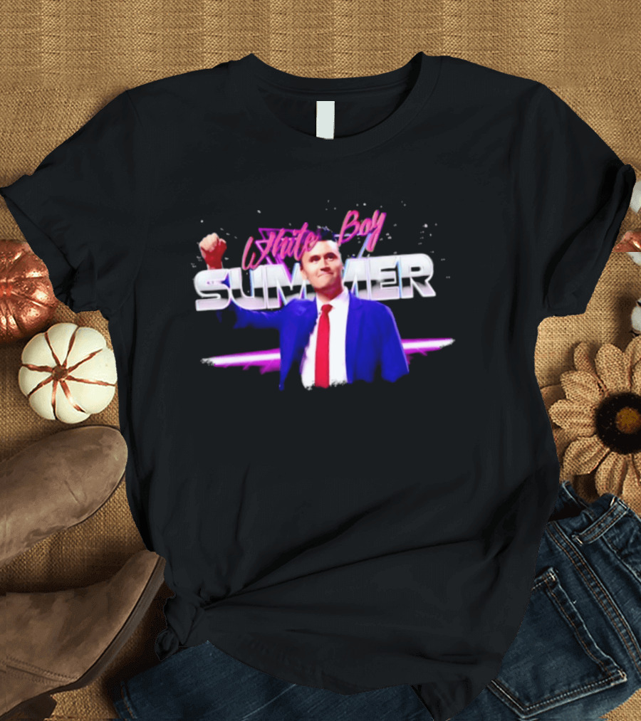 White Boy Summer Vibe Charlie Kirk Celebration T-Shirt