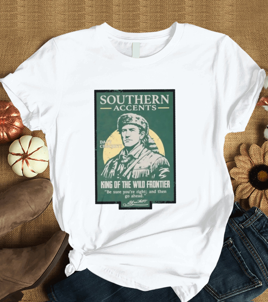 Southern Accents Davy Crockett King Of The Wild Frontier T-Shirt