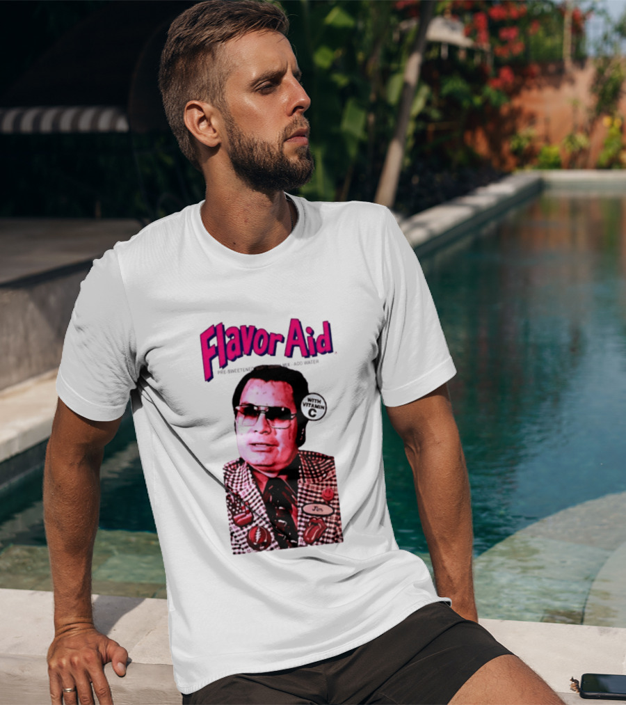 Flavor Aid Jim Jones Pre Sweetened Drink Mix With Vitamin C T-Shirt