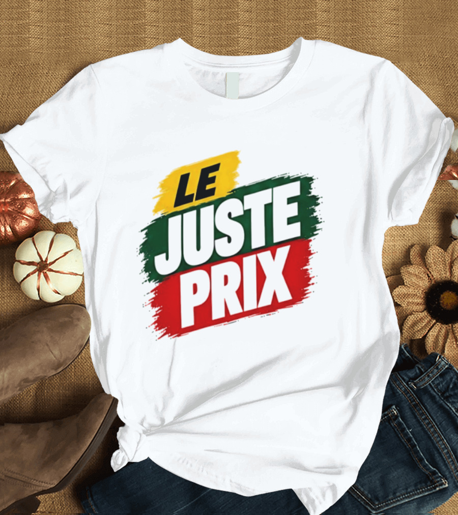 Le Juste Prix The Price Is Right Game Show T-Shirt
