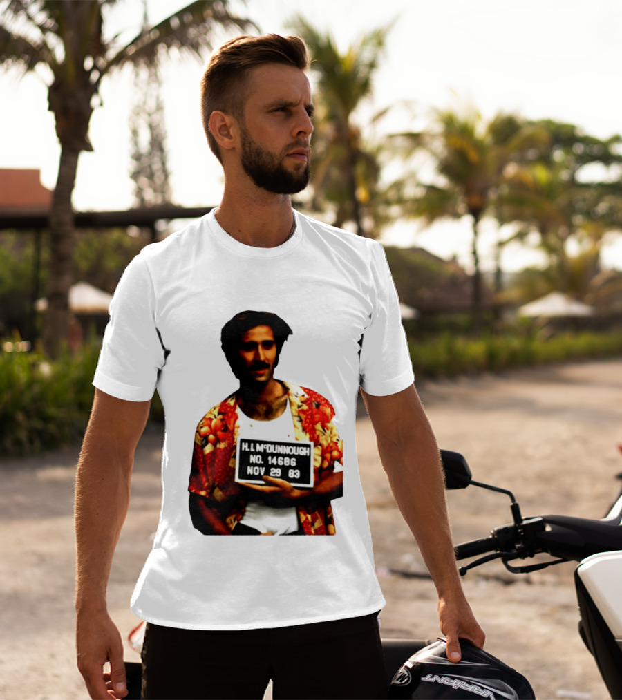 Nicolas Cage HI McDunnough Shot No. 14686 Raising Arizona November 29 83 T-Shirt