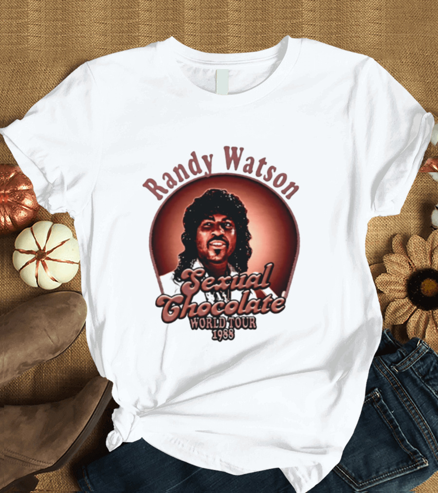 Randy Watson Sexual Chocolate World Tour 1988 Retro Concert T-Shirt