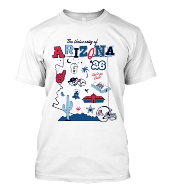 The University Of Arizona Family Weekend Gameday 2026 Arizona T-Shirt