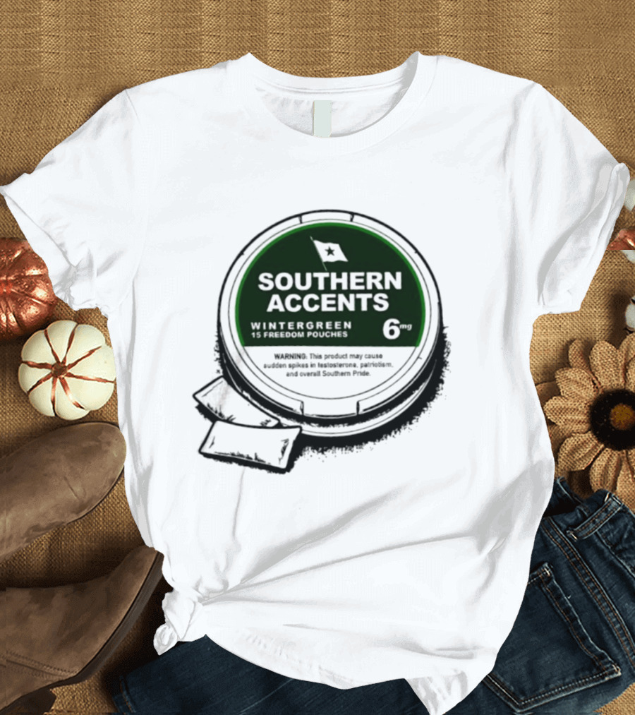 Southern Accents Wintergreen 6mg Pouches T-Shirt