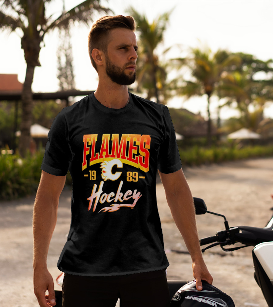Calgary Flames 1989 Hockey Made To Last T-Shirt