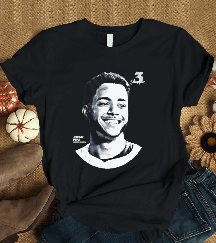 Jeremy Pena Houston Astros MLB Number 3 Lineage Series 2026 T-Shirt