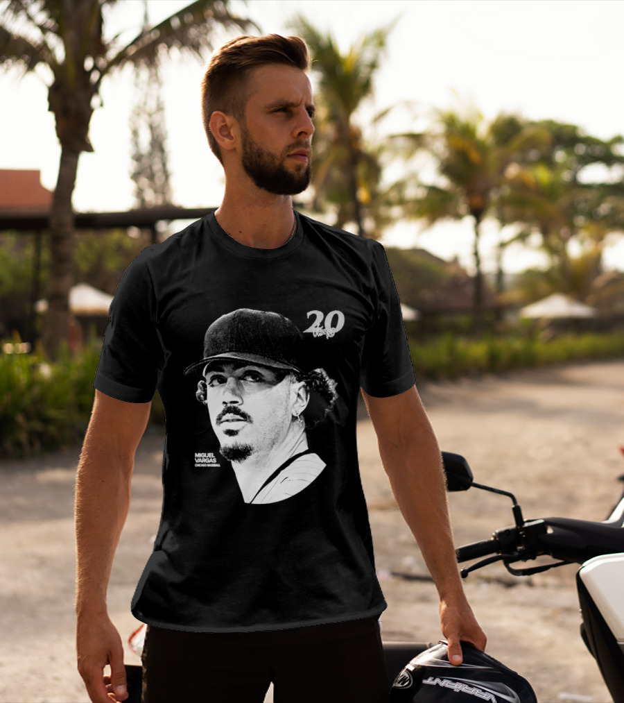Miguel Vargas 20 Chicago White Sox MLB 2026 Lineage Series T-Shirt
