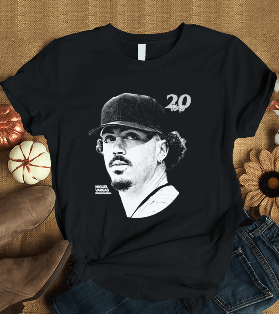 Miguel Vargas 20 Chicago White Sox MLB 2026 Lineage Series T-Shirt