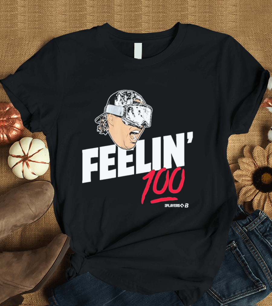 Munetaka Murakami Feelin' 100 Snow Goggles Enthusiasm T-Shirt