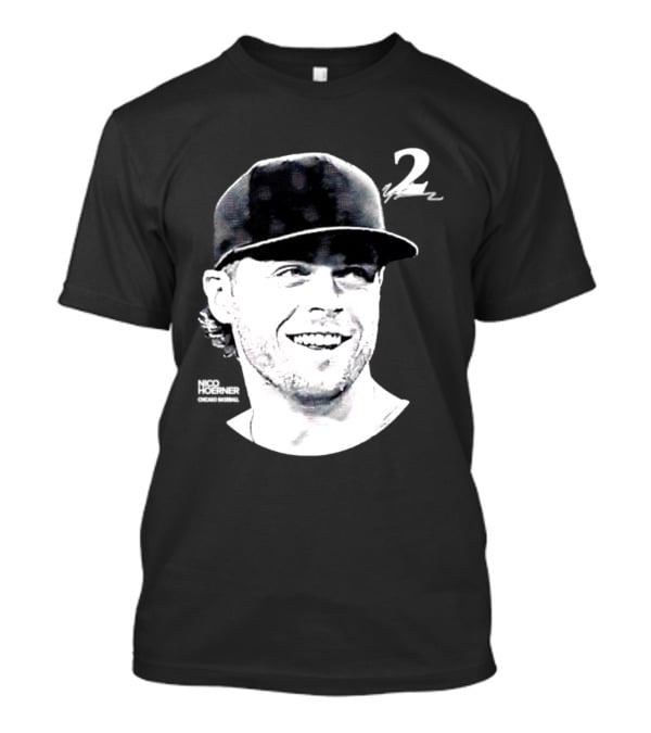 Chicago Cubs Nico Hoerner 2 MLB 2026 Lineage Series T-Shirt