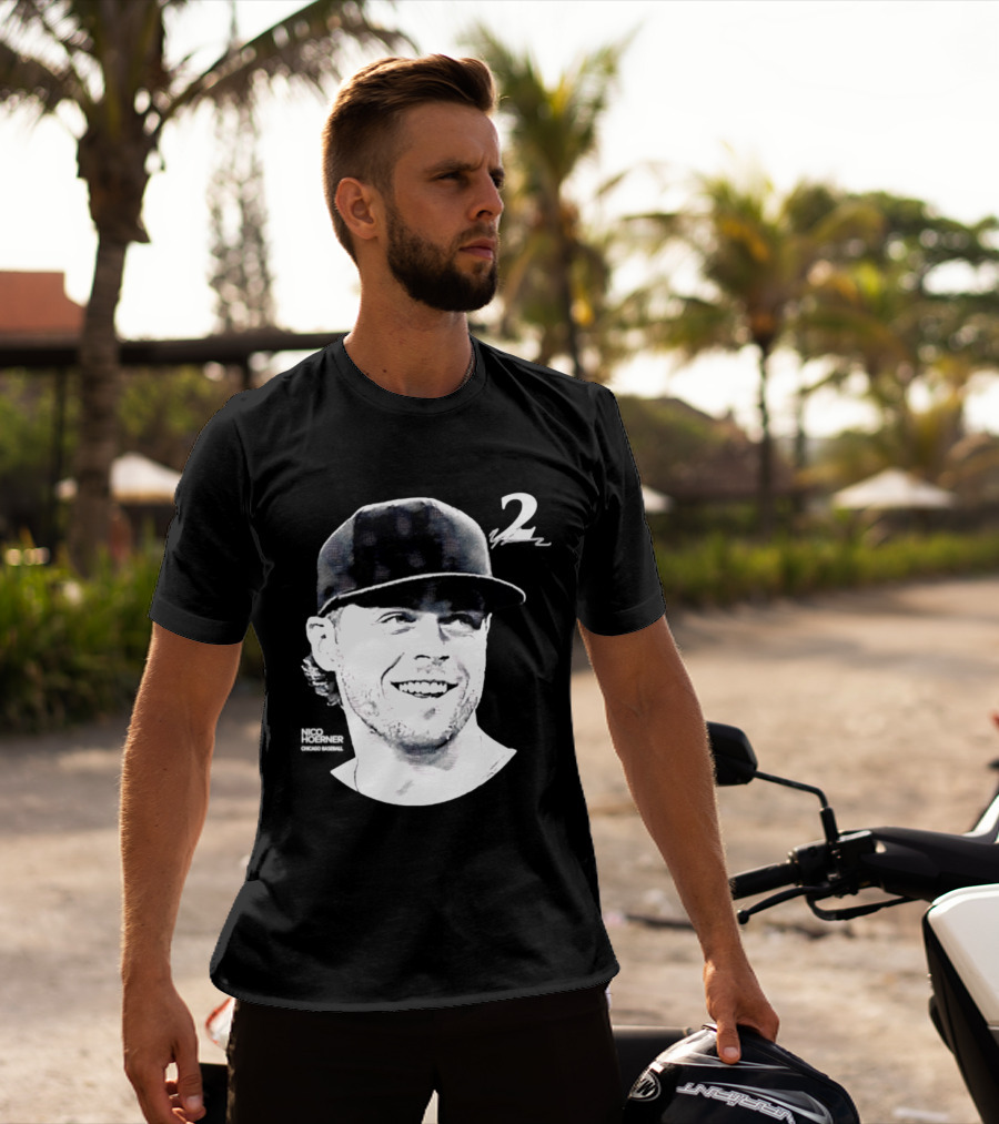 Chicago Cubs Nico Hoerner 2 MLB 2026 Lineage Series T-Shirt