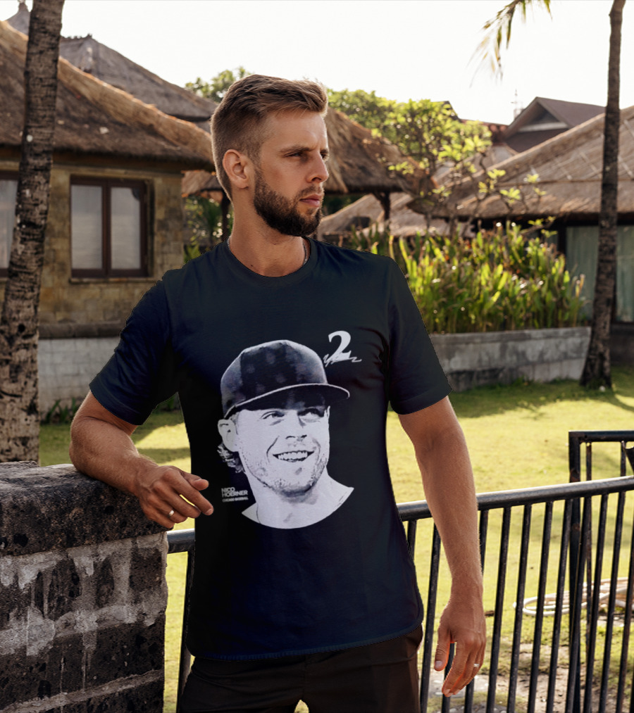 Chicago Cubs Nico Hoerner 2 MLB 2026 Lineage Series T-Shirt
