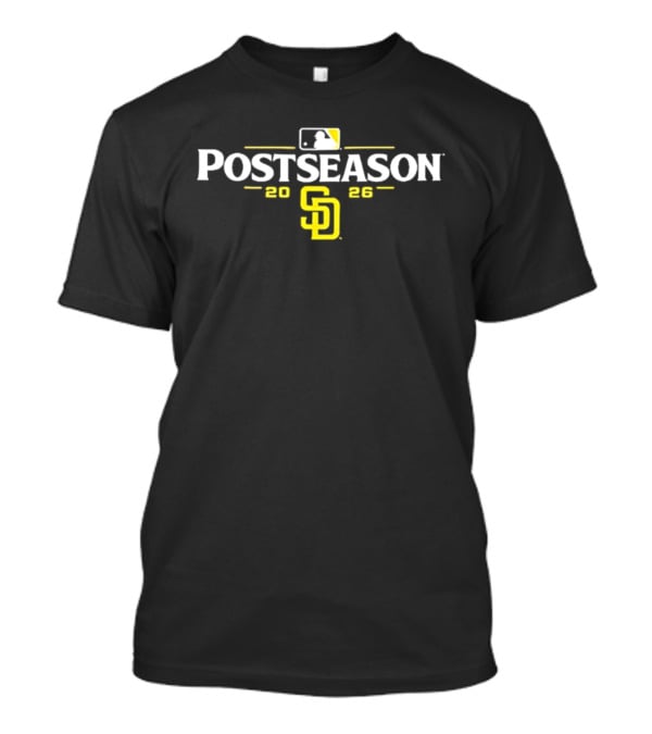 San Diego Padres MLB 2026 Postseason SD T-Shirt