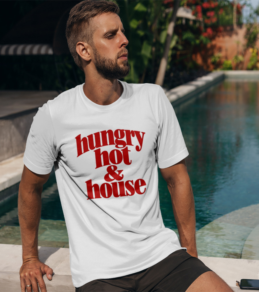 Hungry Hot House Food Red T-Shirt