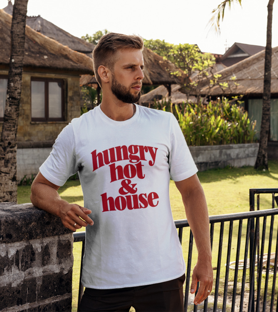 Hungry Hot House Food Red T-Shirt
