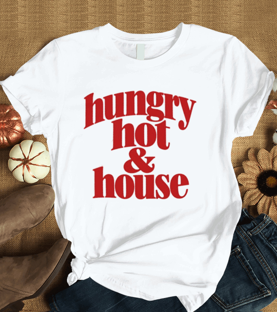 Hungry Hot House Food Red T-Shirt