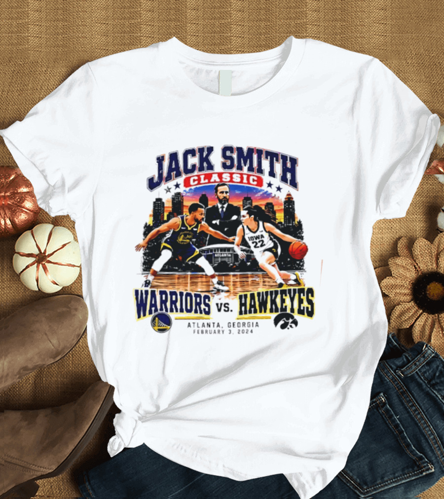 Jack Smith Classic Warriors Vs Hawkeyes Atlanta February 3 2024 T-Shirt