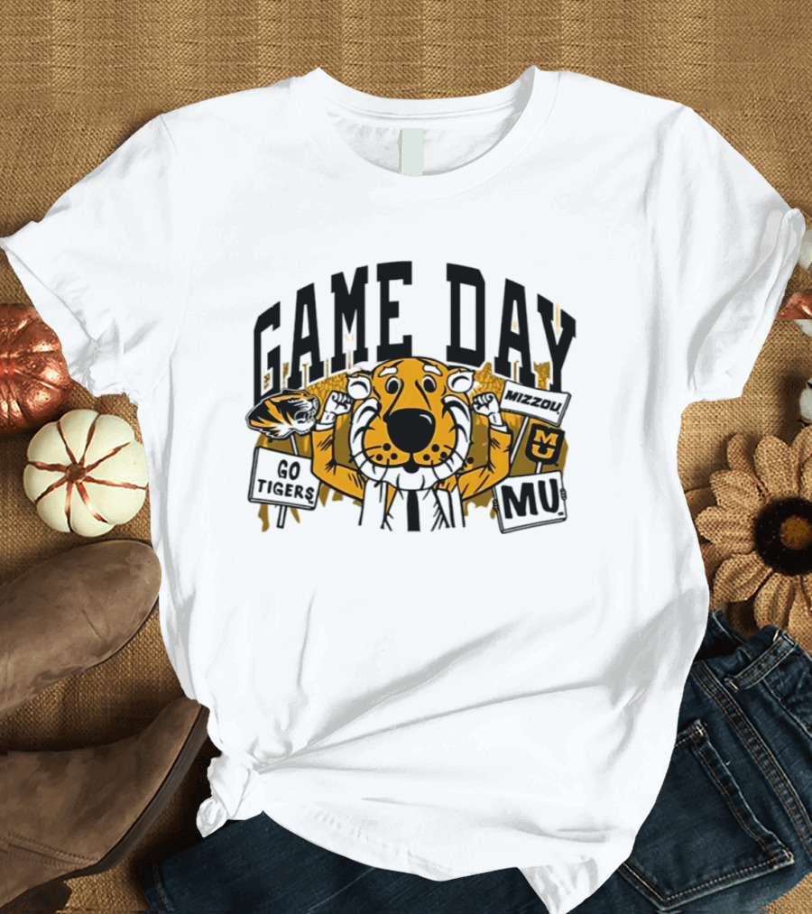 Missouri Tigers 2026 NCAA Game Day Go Tigers MU T-Shirt