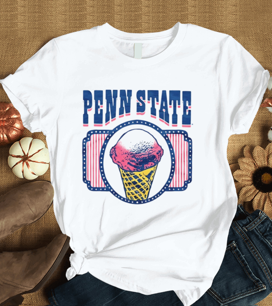 Penn State Ice Cream Cone Nittany Lions Creamery NCAA 2026 T-Shirt