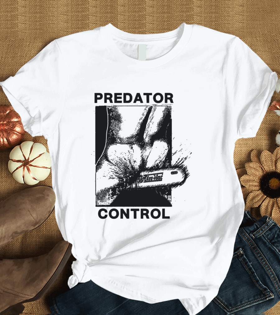 Predator Control Chainsaw T-Shirt
