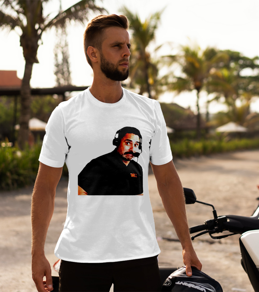 Steve Sarkisian Headset Shocked Longhorns Face Meme T-Shirt