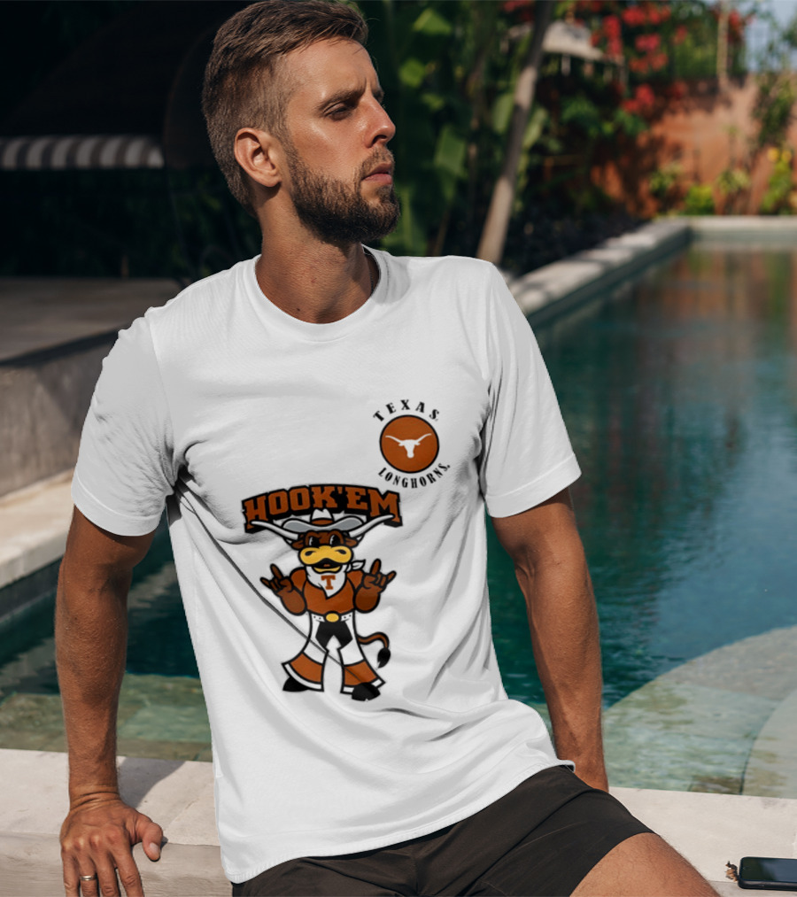 Texas Longhorns Hook'Em 2026 NCAA Tailgater Hometown T-Shirt