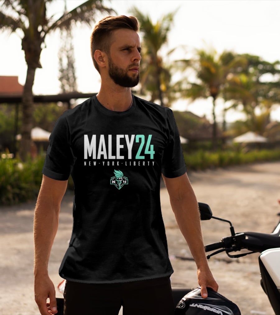 Anneli Maley 24 New York Liberty WNBA T-Shirt