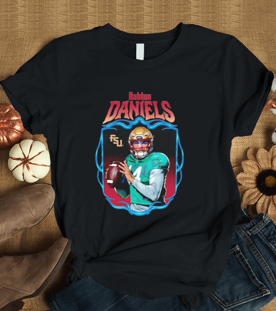 Ashton Daniels FSU Florida State Seminoles Football NCAA T-Shirt