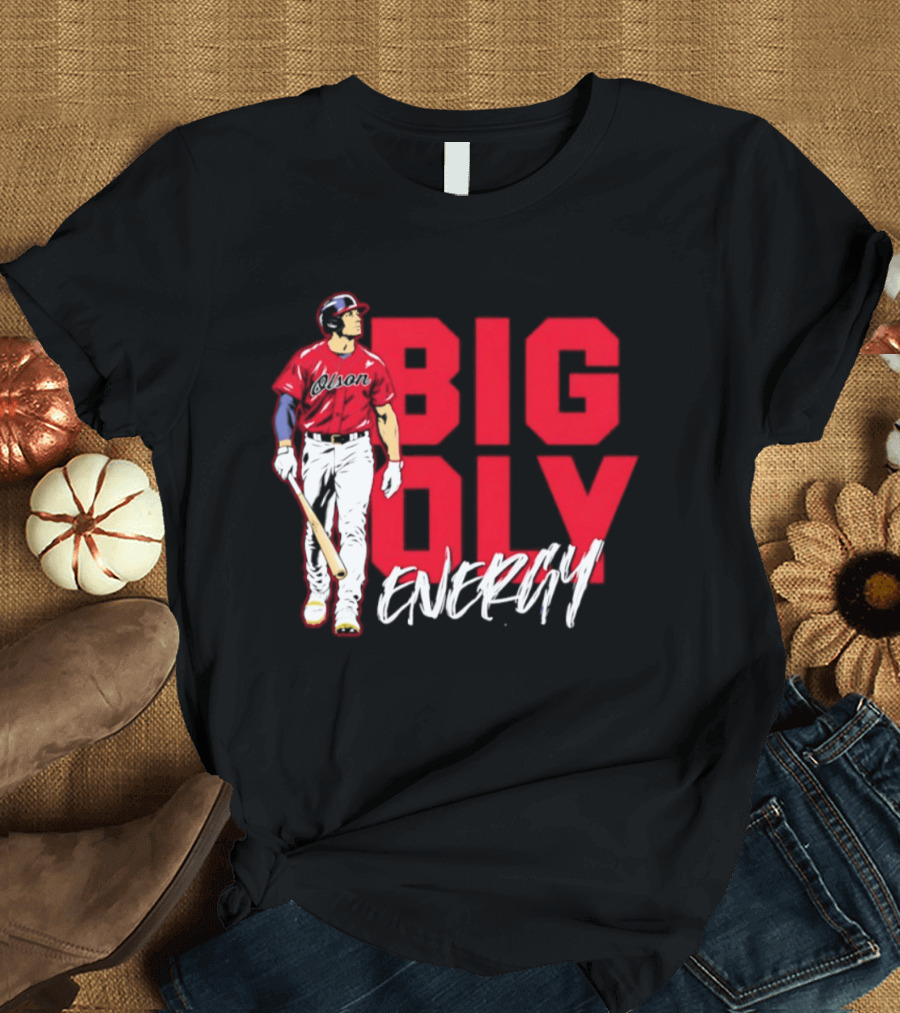Atlanta Braves Matt Olson Big Oly Energy T-Shirt