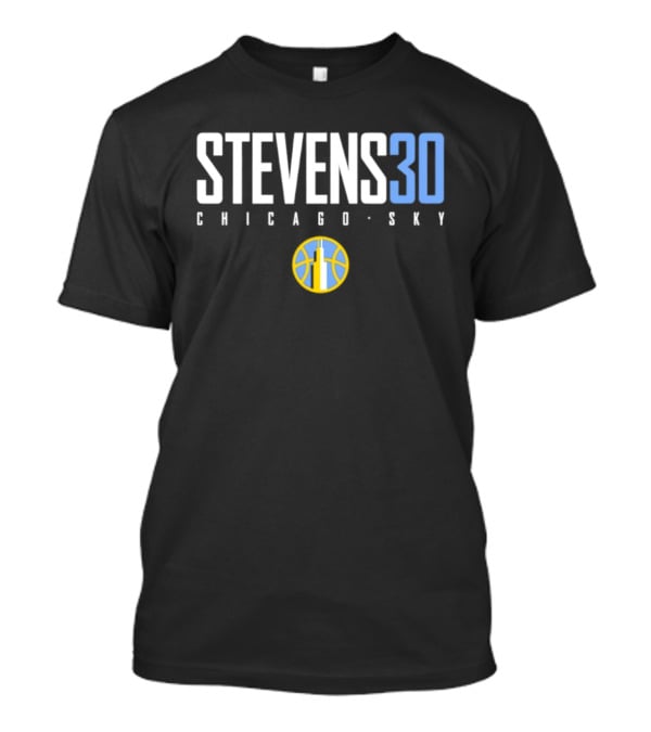 Azura Stevens 30 Chicago Sky WNBA Basketball T-Shirt