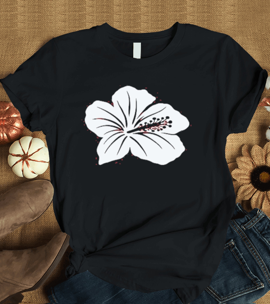 Below Deck Mediterranean Aesha Scott Hibiscus Flower T-Shirt