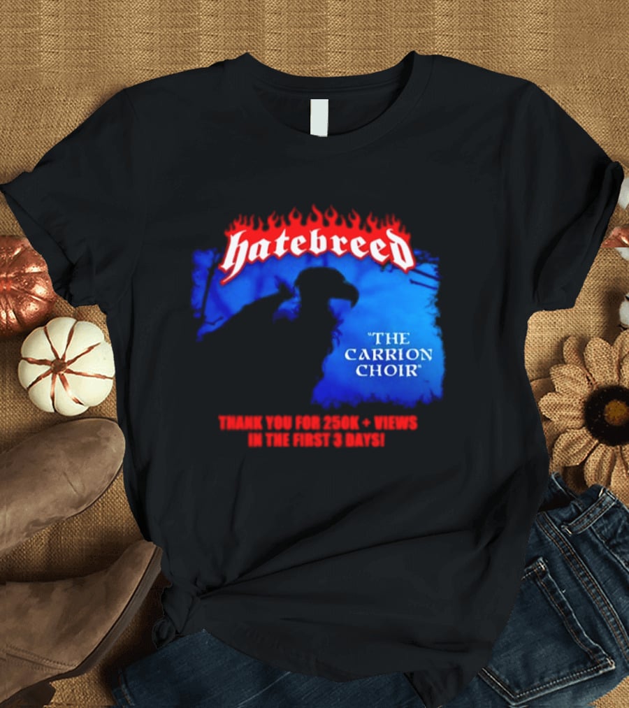 Hatebreed The Carrion Choir Metal Hardcore Album T-Shirt