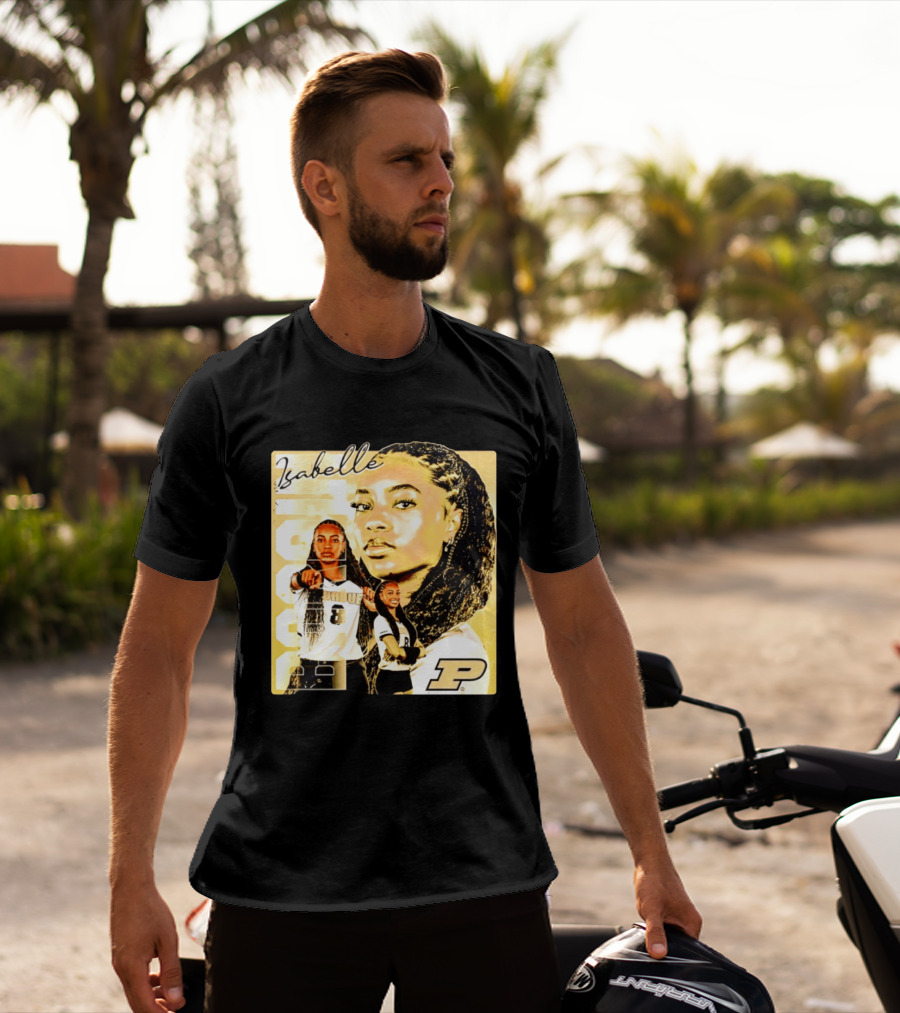 Isabelle Bardin Purdue Boilermakers Volleyball NCAA Team Player P Sports T-Shirt
