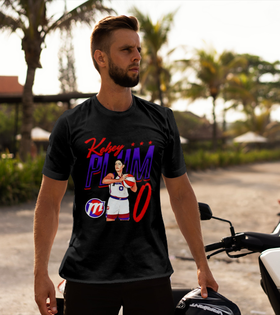Kelsey Plum 0 Mercury WNBA Basketball Player T-Shirt