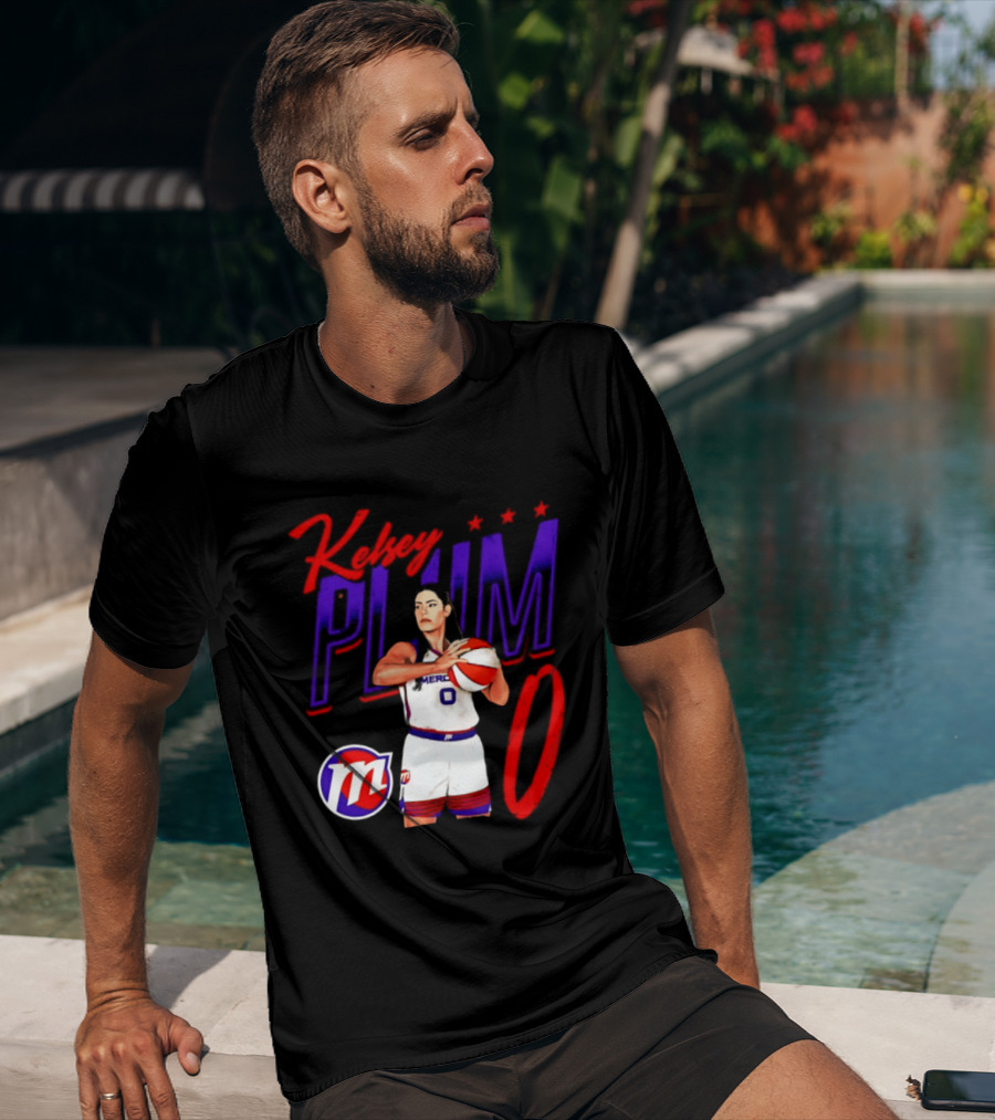 Kelsey Plum 0 Mercury WNBA Basketball Player T-Shirt