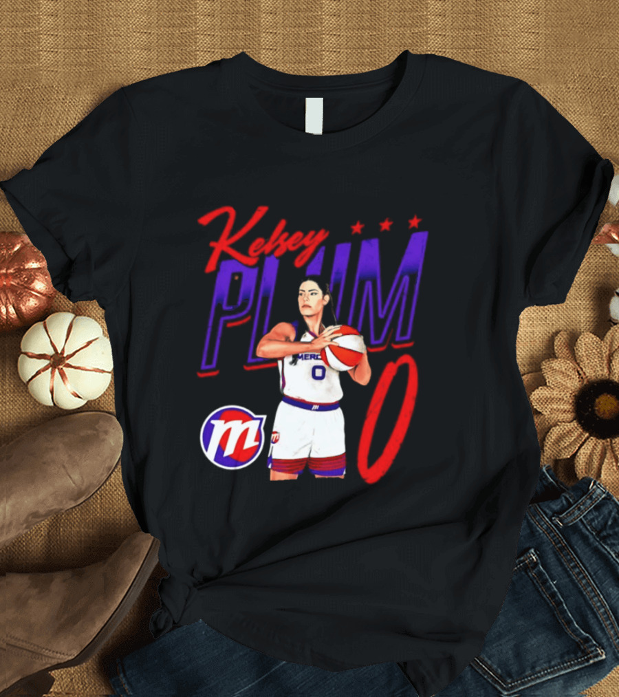 Kelsey Plum 0 Mercury WNBA Basketball Player T-Shirt