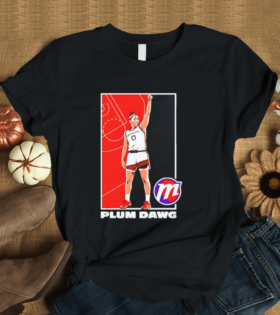 Kelsey Plum Phoenix Mercury 2026 WNBA Plum Dawg T-Shirt