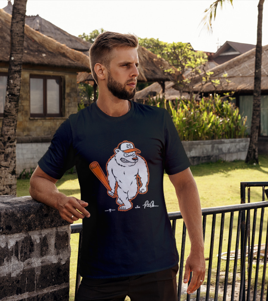 Baltimore Orioles Polar Bear Pete Alonso Baseball Bat T-Shirt