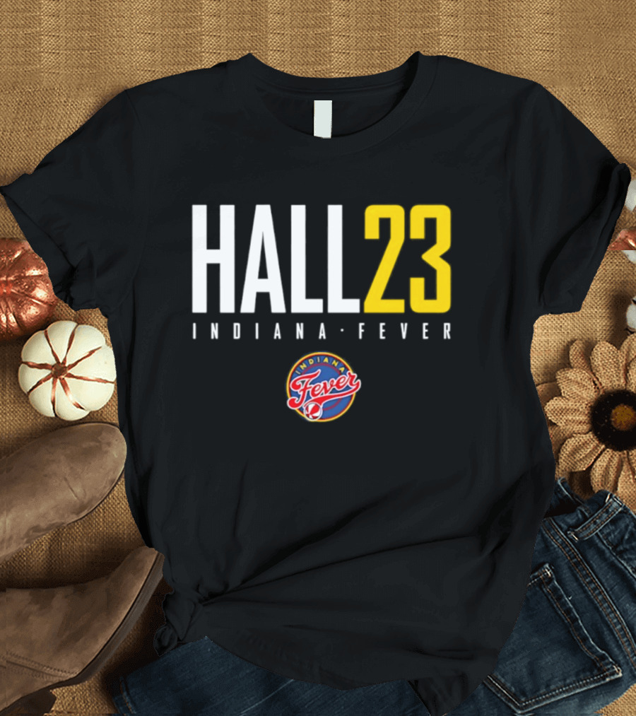 Indiana Fever Lexie Hall 23 WNBA Team Fan Gear T-Shirt