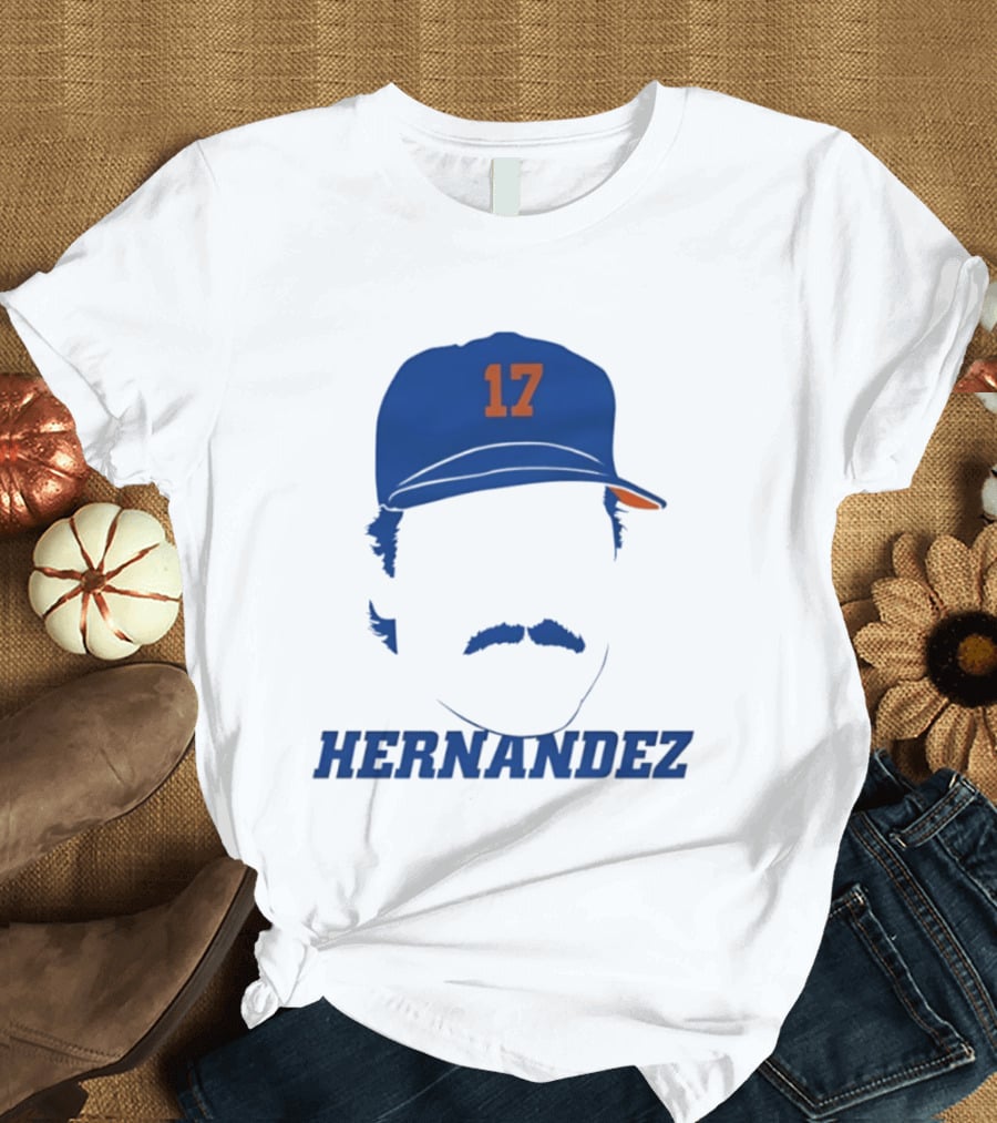 Keith Hernandez 17 New York Mets Baseball Cap T-Shirt