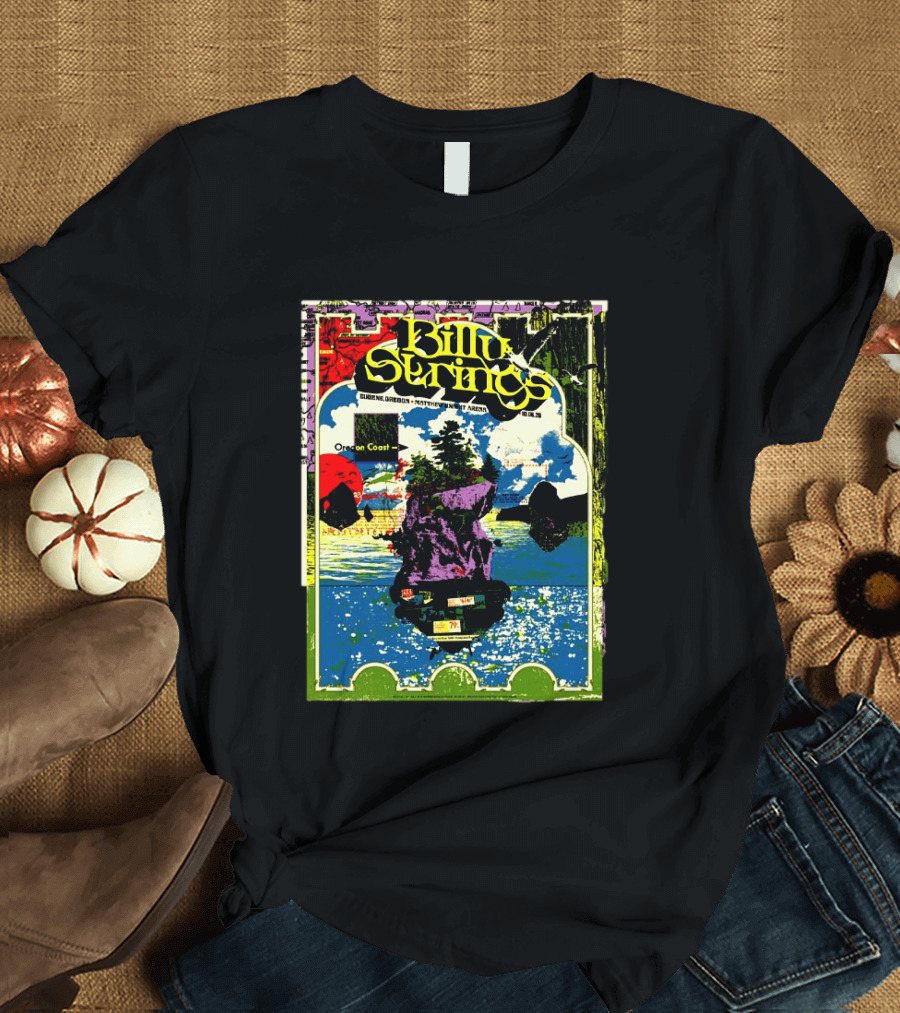 Billy Strings Eugene Oregon Matthew Knight Arena October 6 2026 Oregon Coast T-Shirt