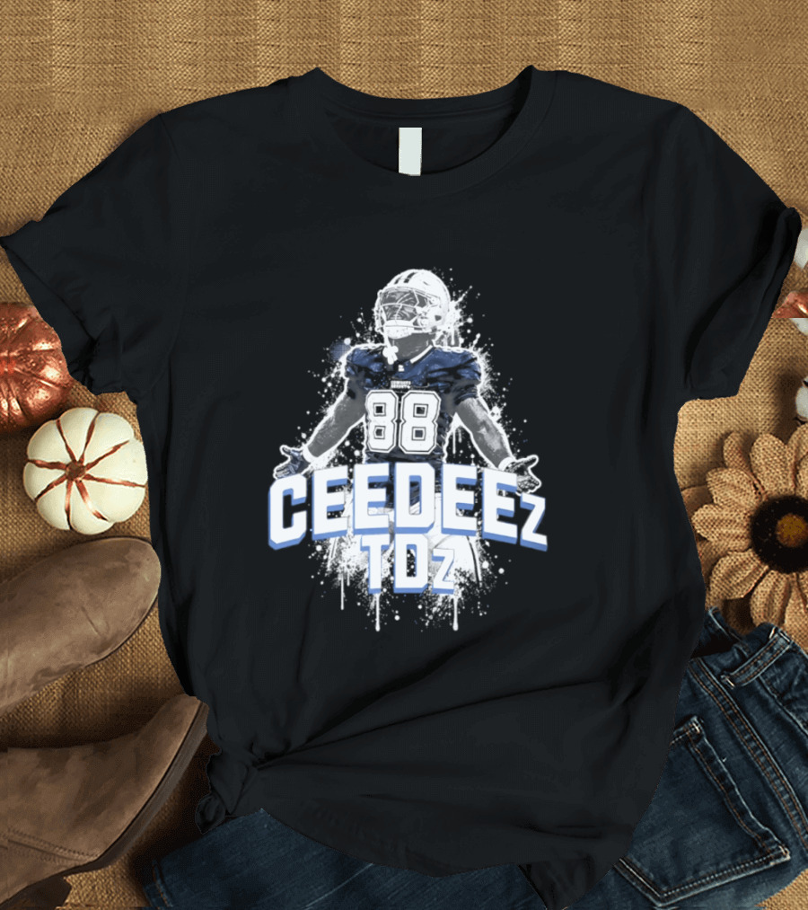 CeeDee Lamb CEEDEEZ TDz Dallas Cowboys Football Player T-Shirt