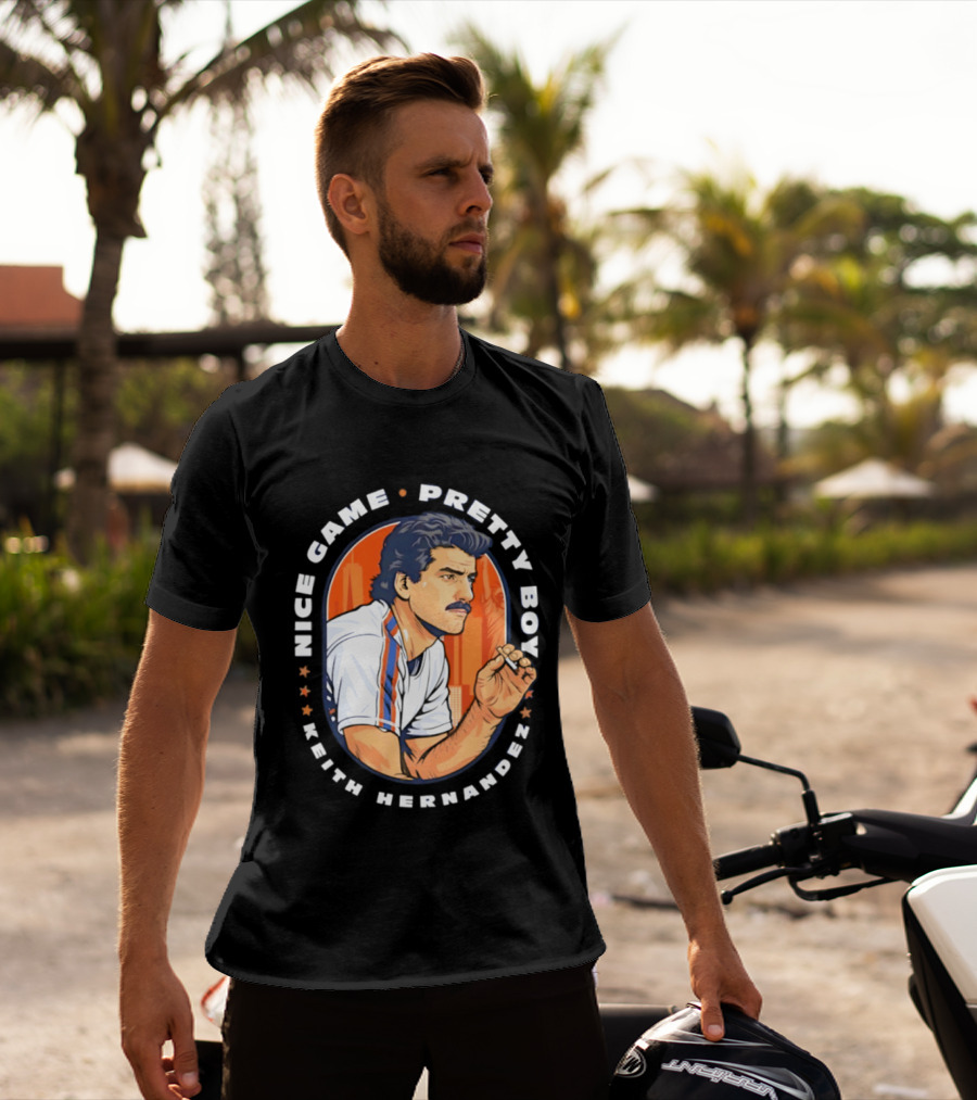 Keith Hernandez New York Mets Nice Game Pretty Boy T-Shirt